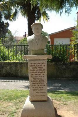 Imaxe: Busto de Vidal Payo